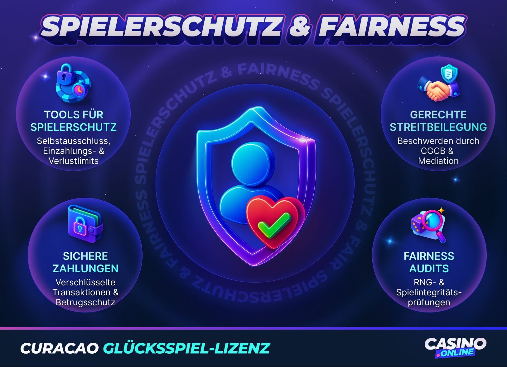 Curacao Casino Lizenz Spielerschutz & Fairness